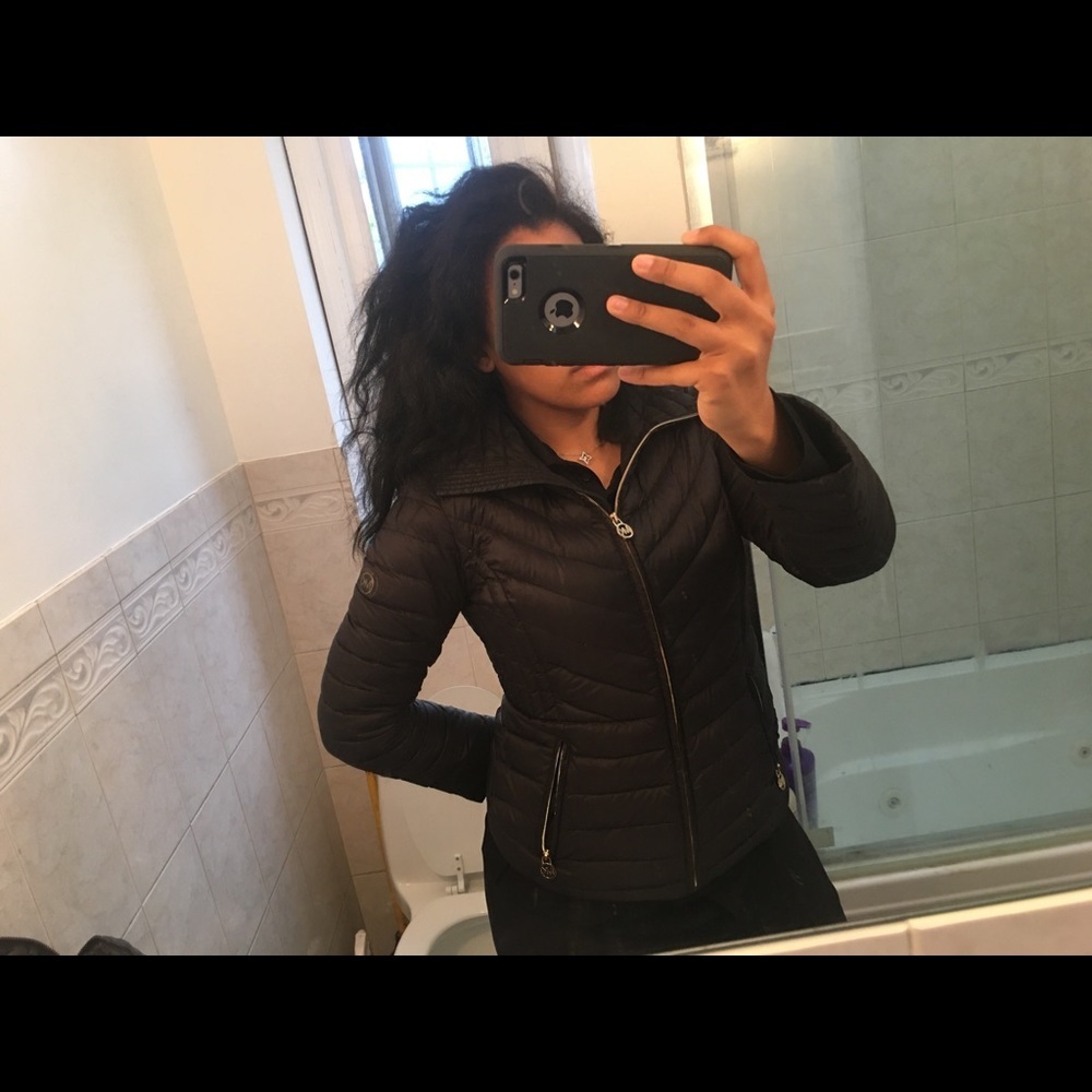 MICHAEL KORS black bubble jacket - Picture 4 of 7